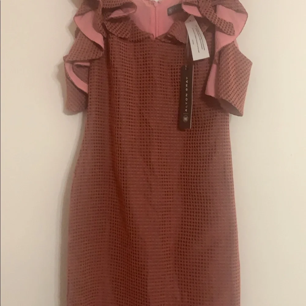 Alton Gray Sheath Dress - Picture 3 of 5